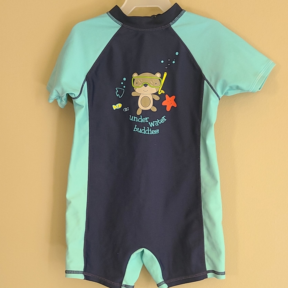 Rashguard one piece swimsuit